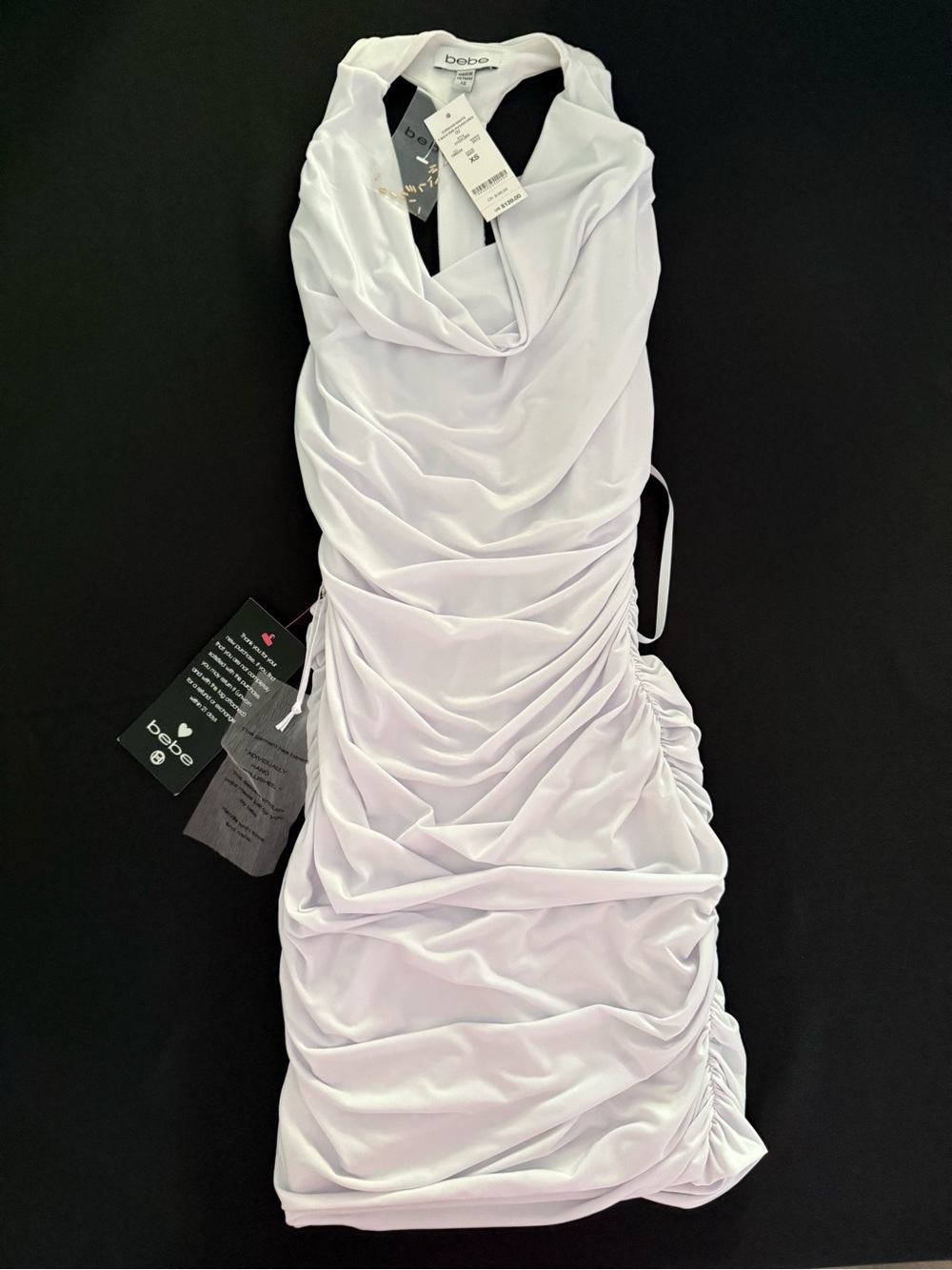 Bebe t strap bodycon dress size XS